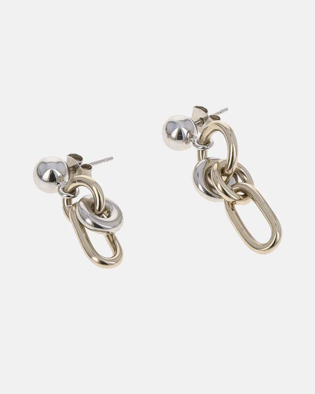 Justine Clenquet - Boucles D'Oreilles Scott - Gold Palladium