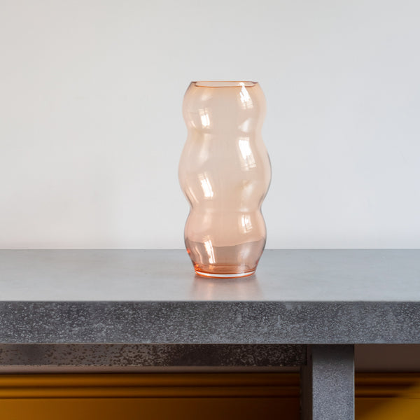 Vase Muse - Clear Copper