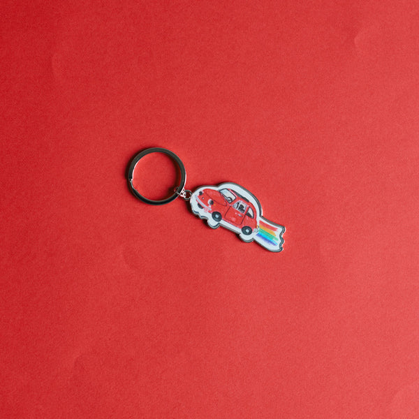 Porte clés Fiat 500 - Merci X Shia McShia