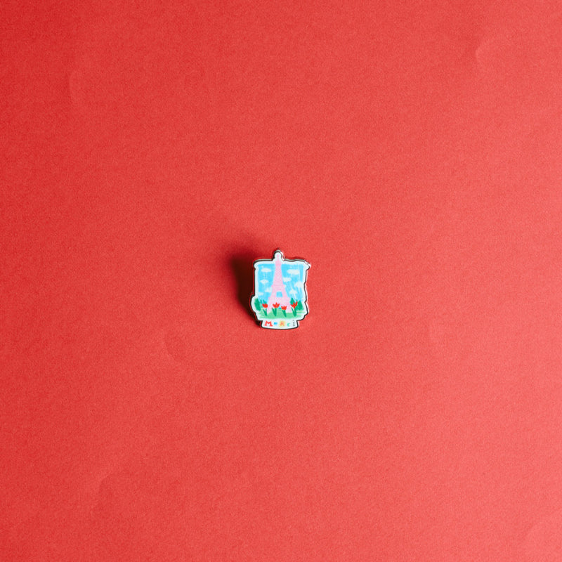 Pins Tour Eiffel - Merci X Shia McShia