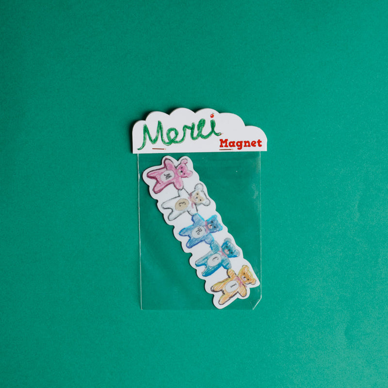 Magnet Oursons - Merci X Shia McShia