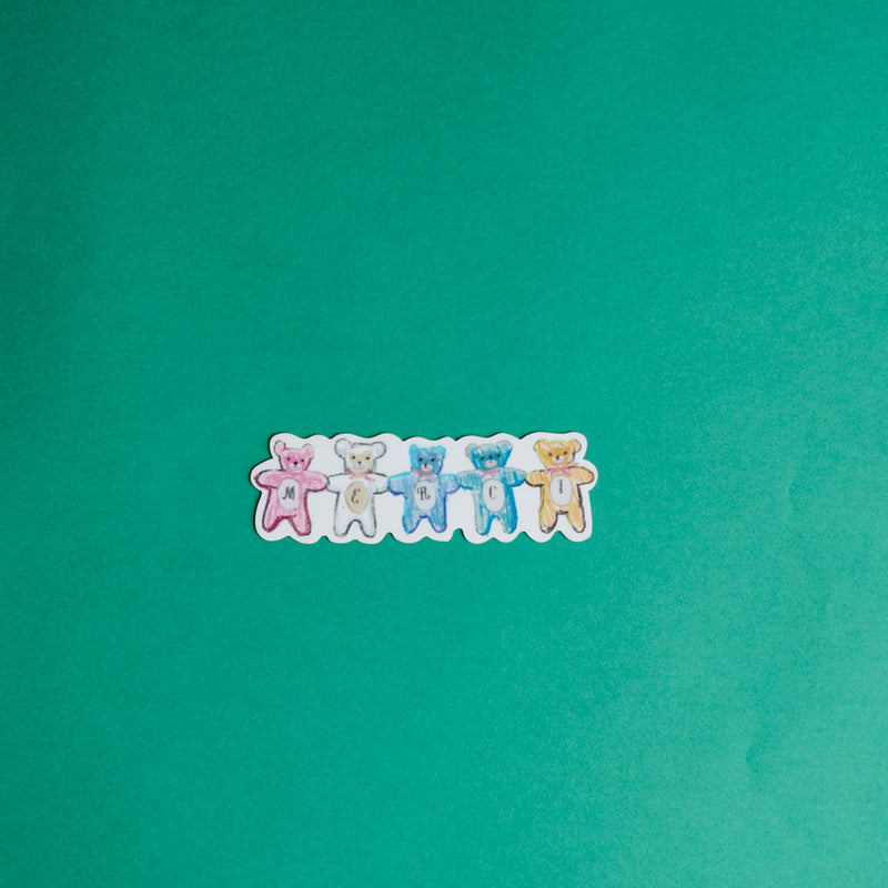 Magnet Oursons - Merci X Shia McShia