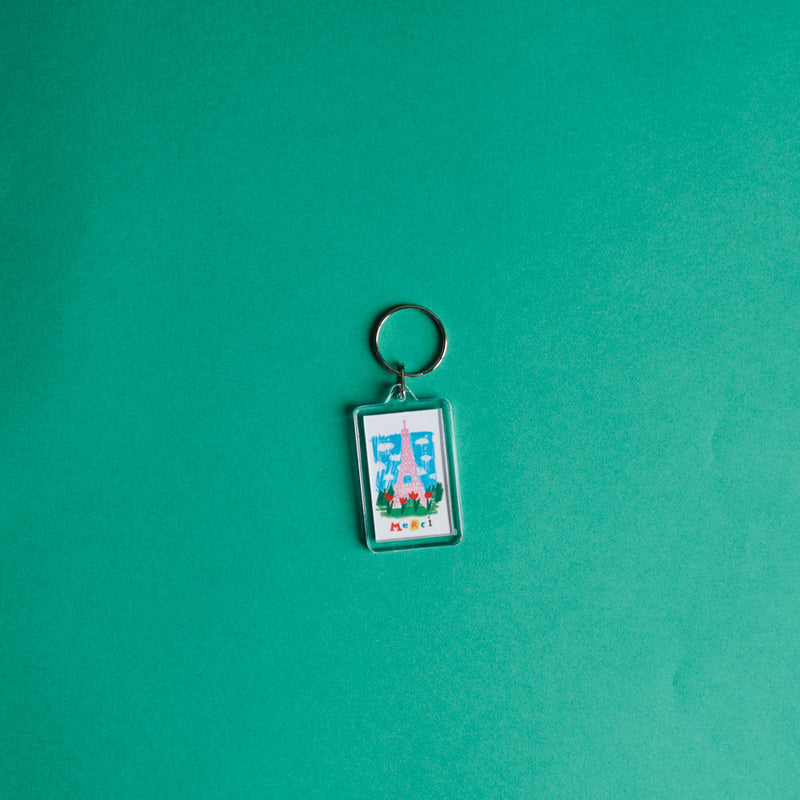 Porte clés Tour Eiffel - Merci X Shia McShia