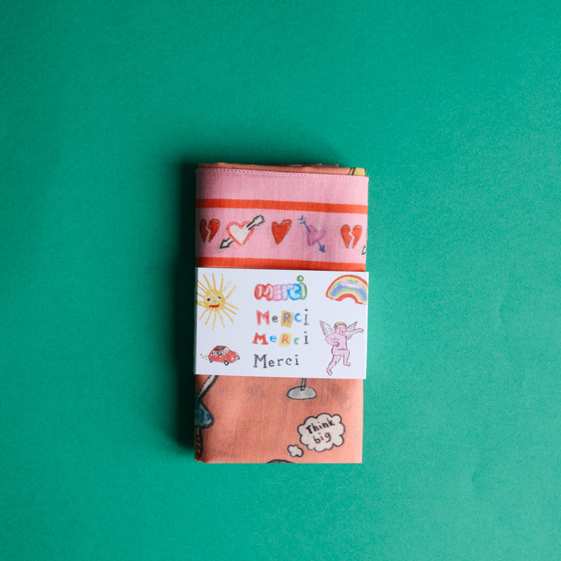 Merci x Shia McShia - Bandana - Rose