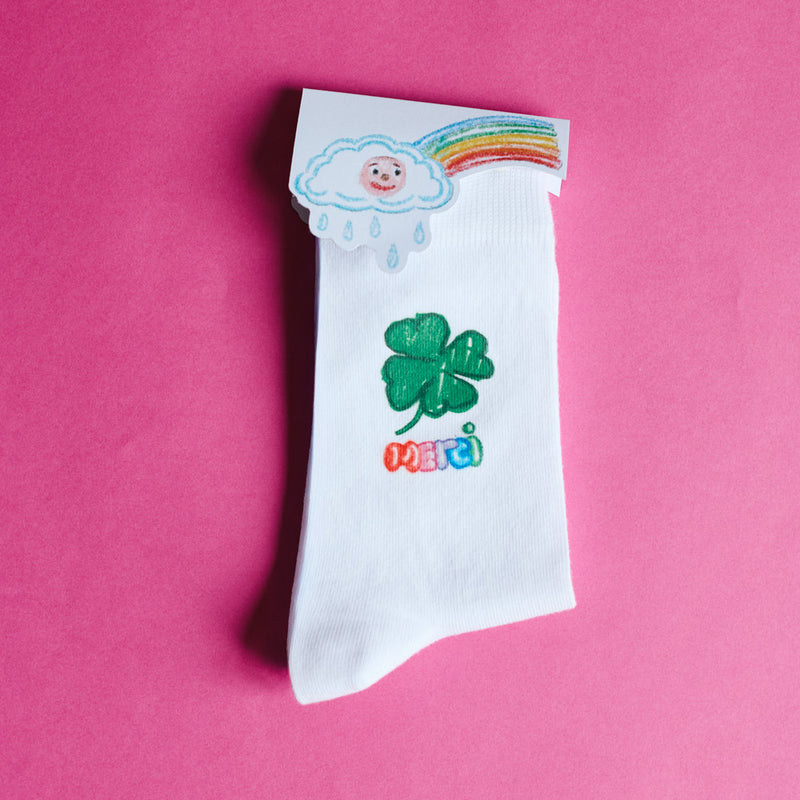 Merci x Shia McShia - Chaussettes Je suis gluten & Merci