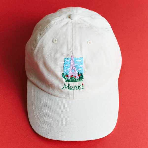 Merci x Shia McShia - Casquette Tour Eiffel