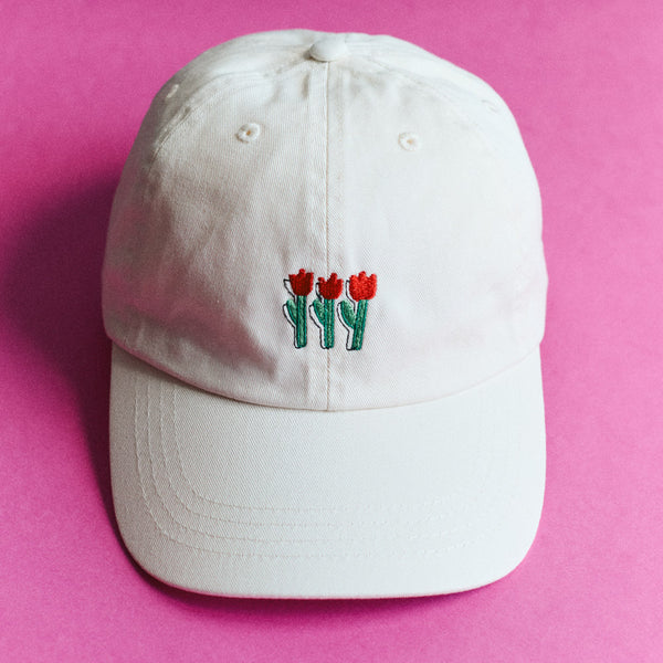 Merci x Shia McShia - Casquette Tulips