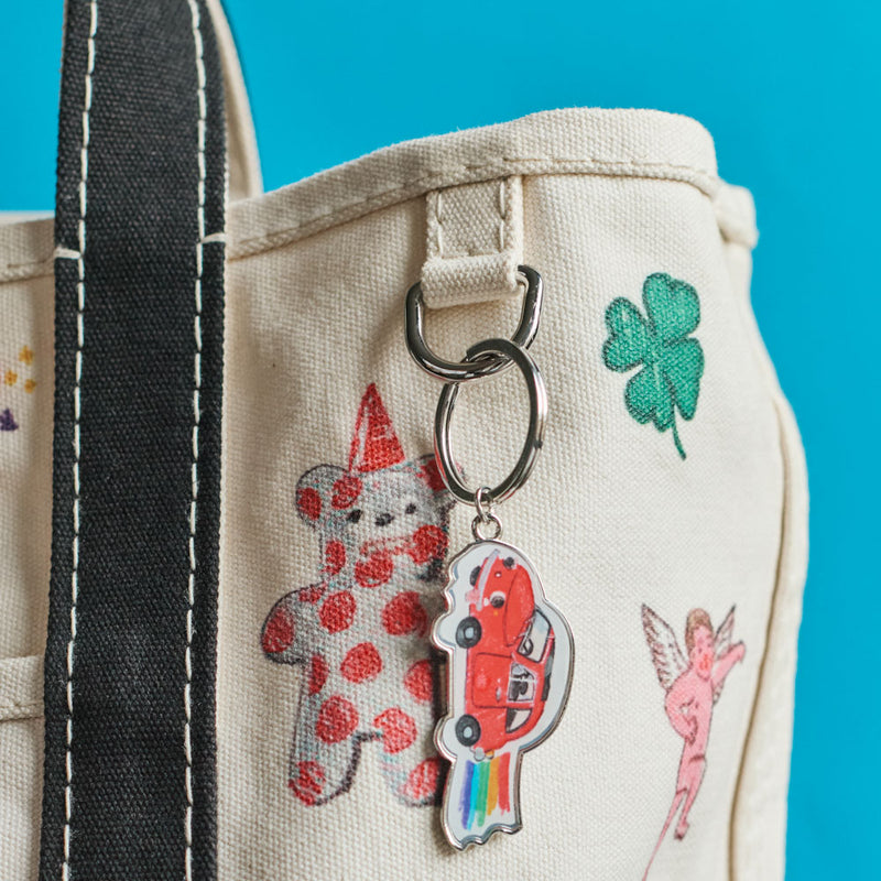 Porte clés Fiat 500 - Merci X Shia McShia