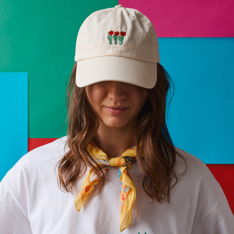 Merci x Shia McShia - Casquette Tulips