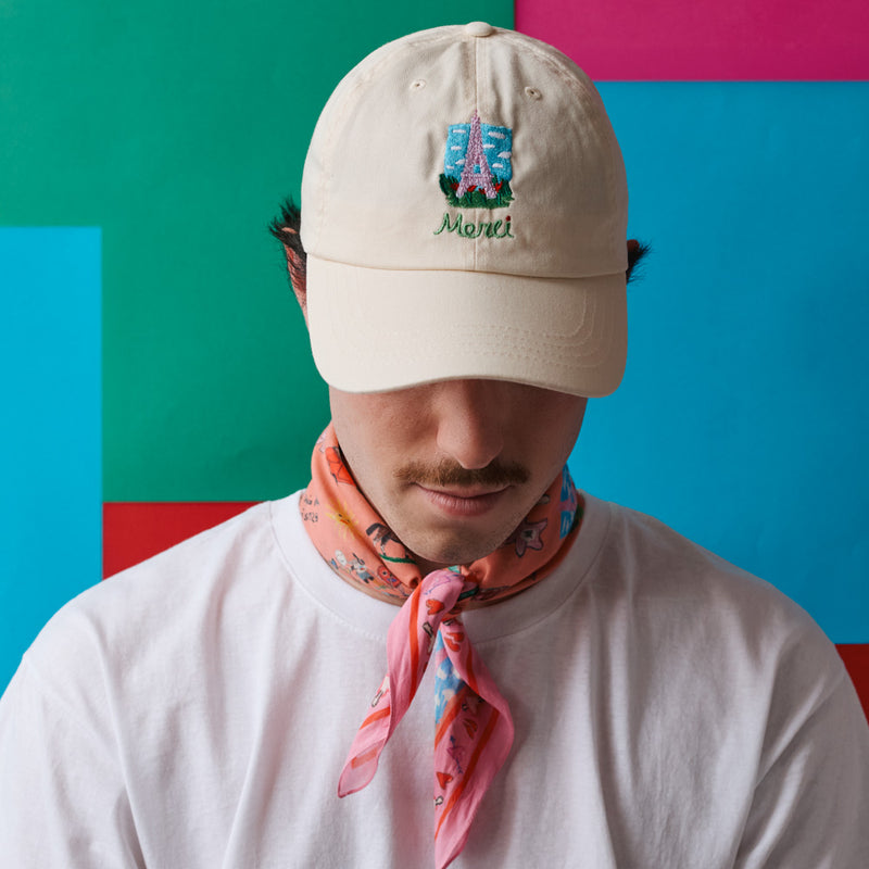 Merci x Shia McShia - Casquette Tour Eiffel