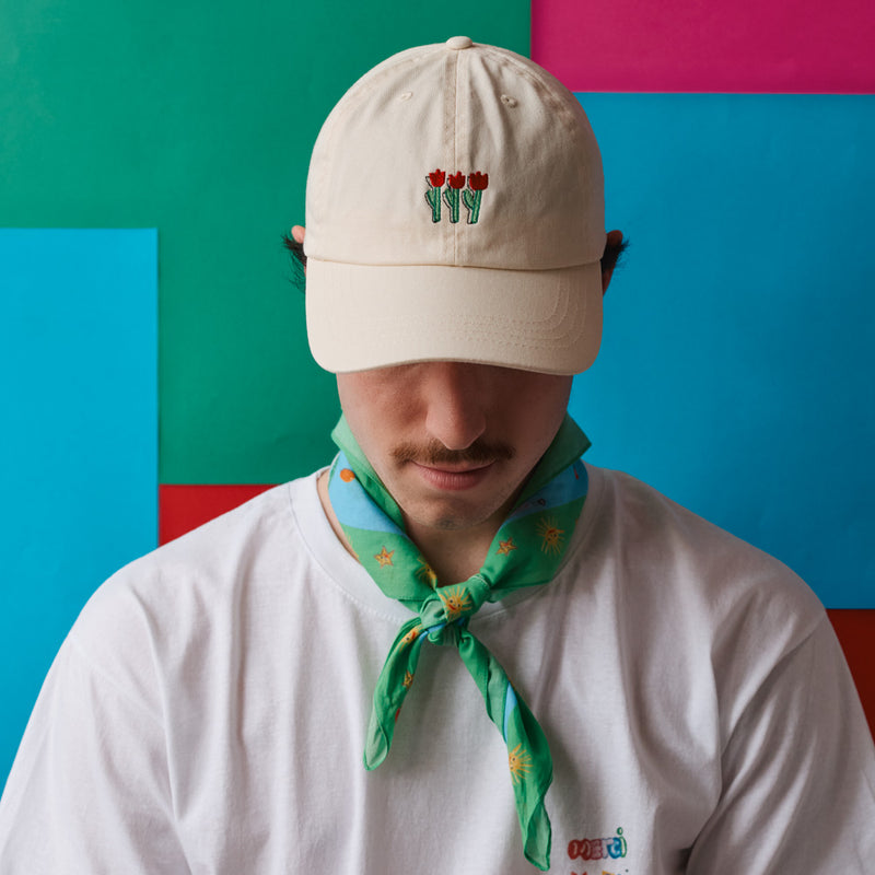 Merci x Shia McShia - Casquette Tulips