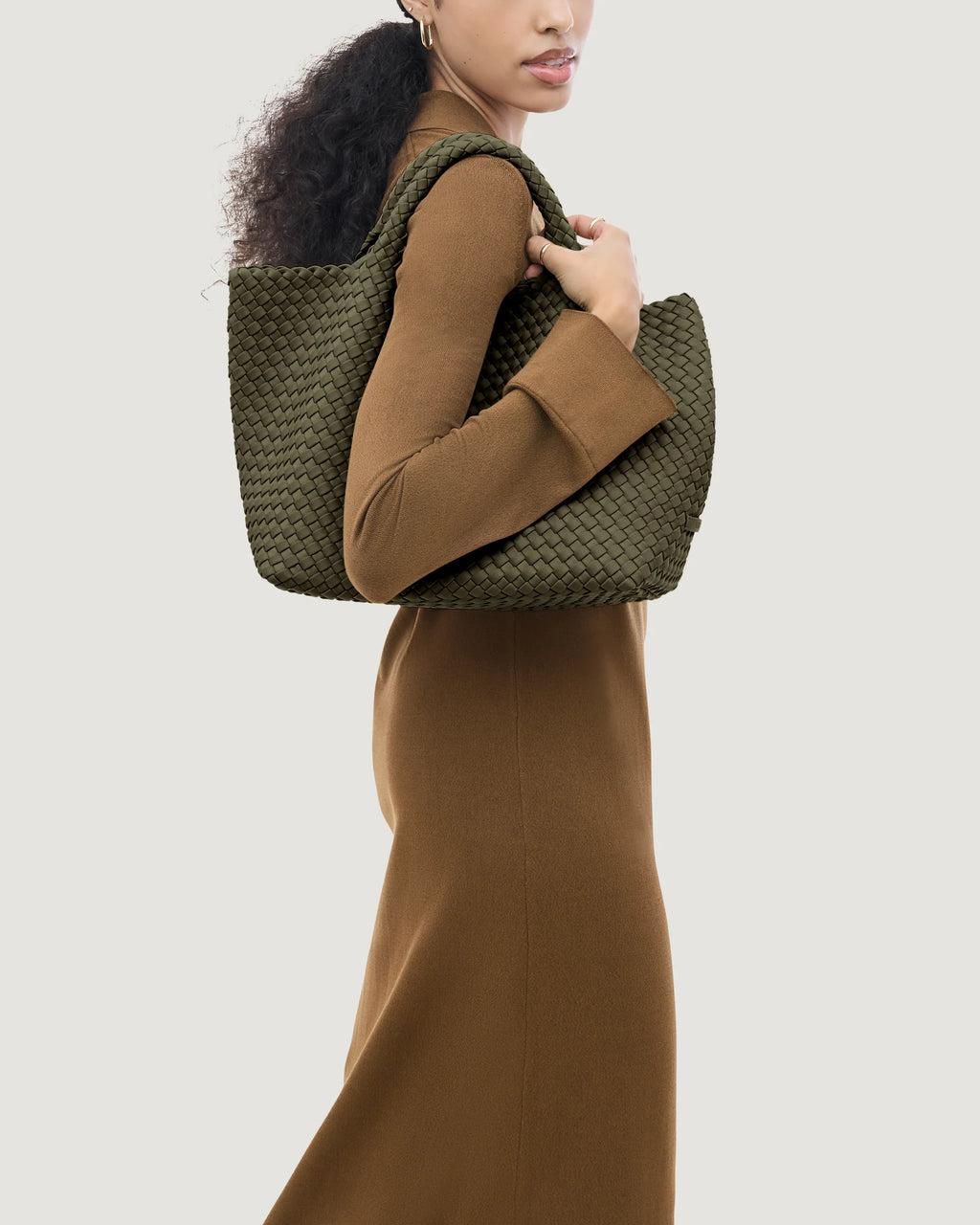 Naghedi - Sac Cabas St Barths Medium - Olive