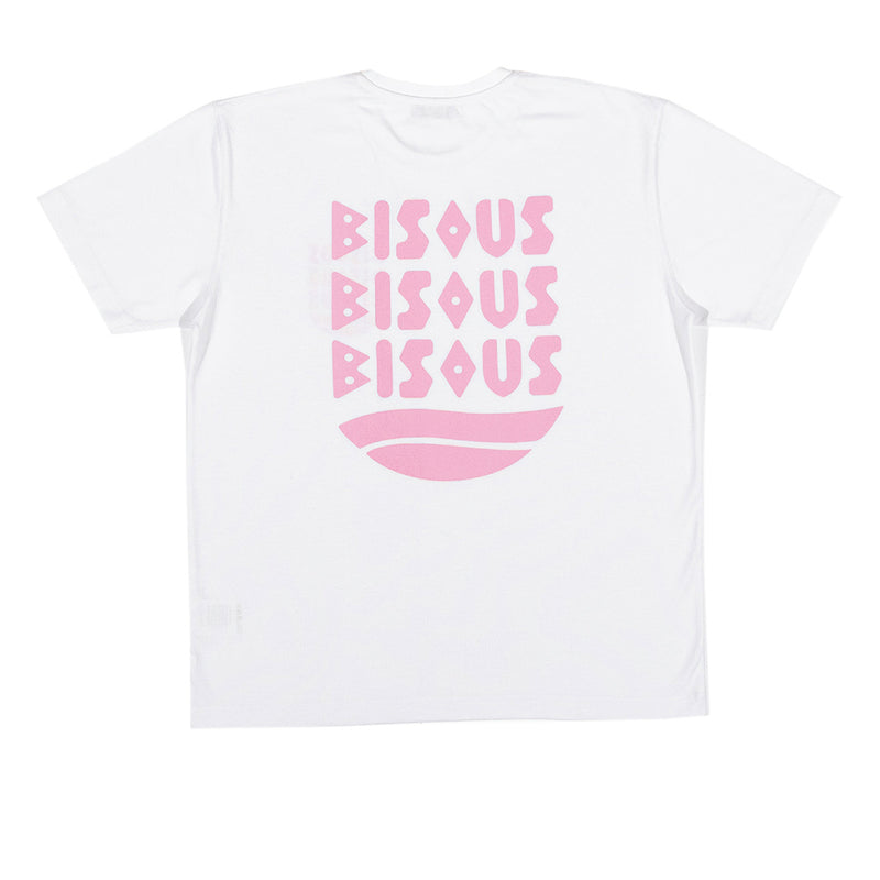 Bisous Skateboard - T-shirt Cap D'Adge - Blanc