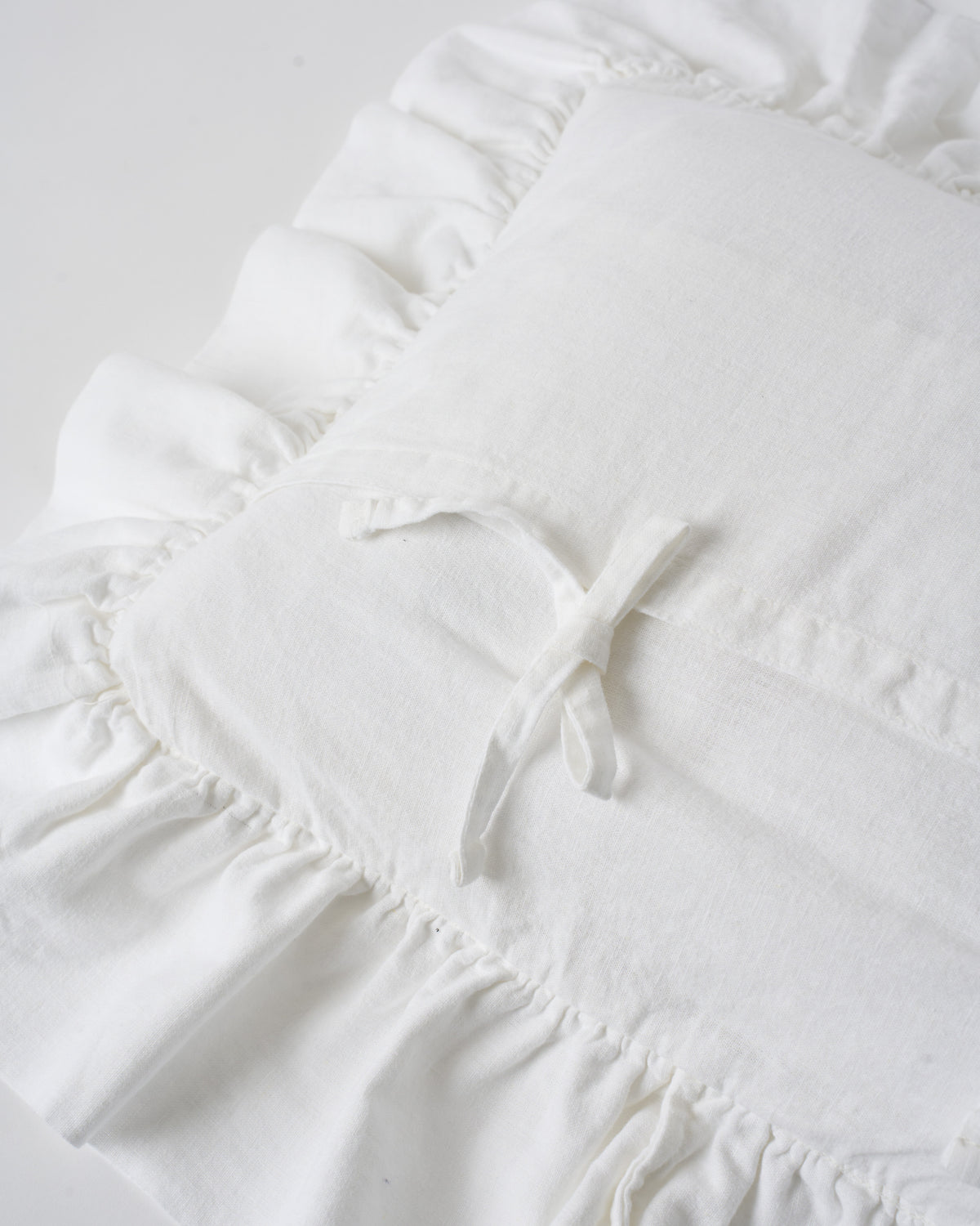 Merci - Embroidered Linen Bedding Set - 01 Ruché