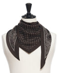 Destin - Dis Bandana Triangle Scarf - Brown