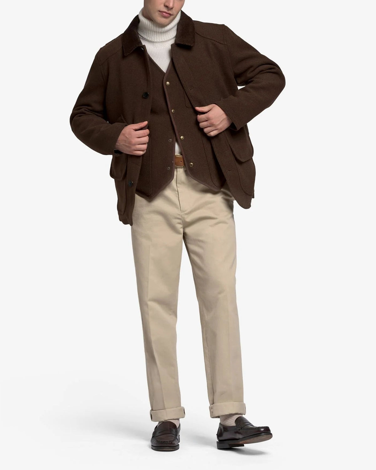Sebago - Veste Tenny - Marron Foncé