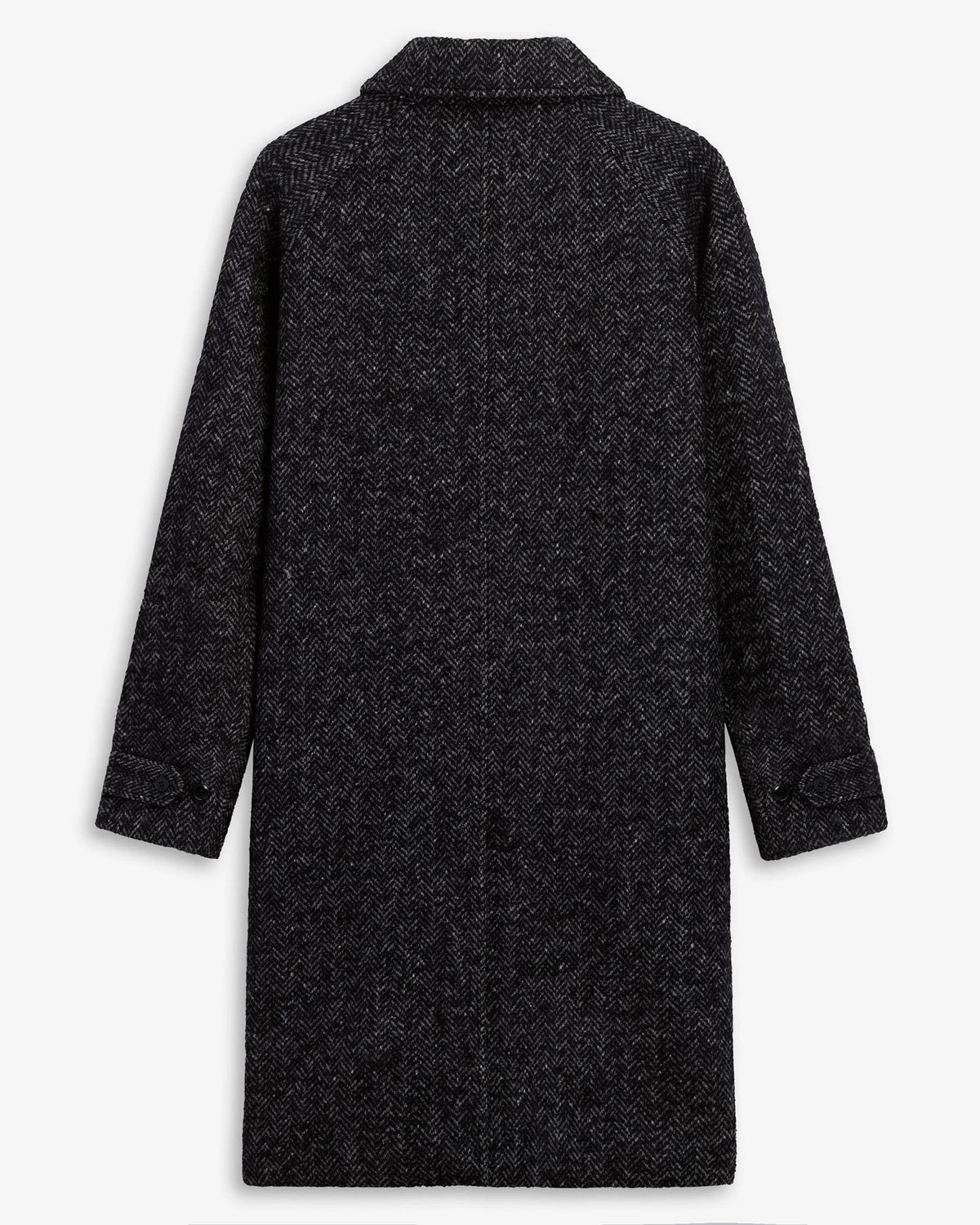 Sebago - Manteau Mohair Bingham - Gris Noir