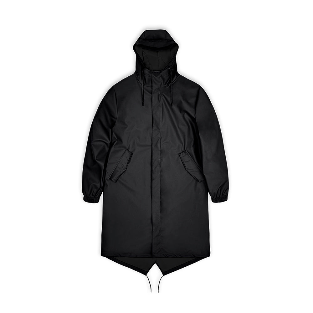 Rains Fishtail Parka Black