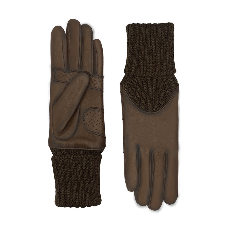 Agnelle - Gants Rejane - Marron