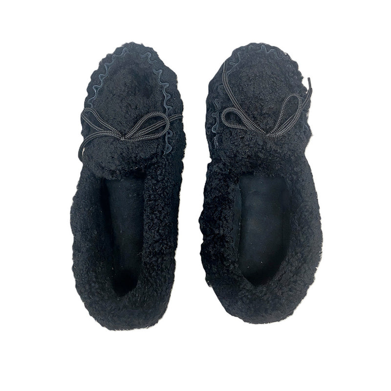 Milona - Chaussons Mocassins - Noir