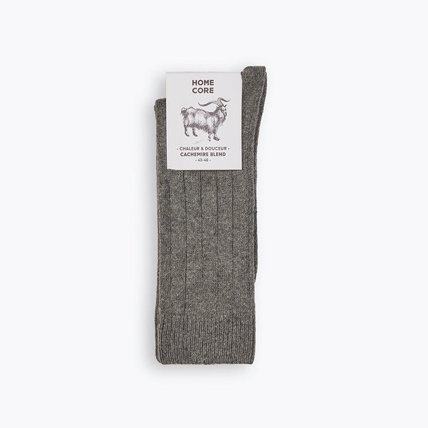 Homecore - Chaussettes Cachemire - Anthracite