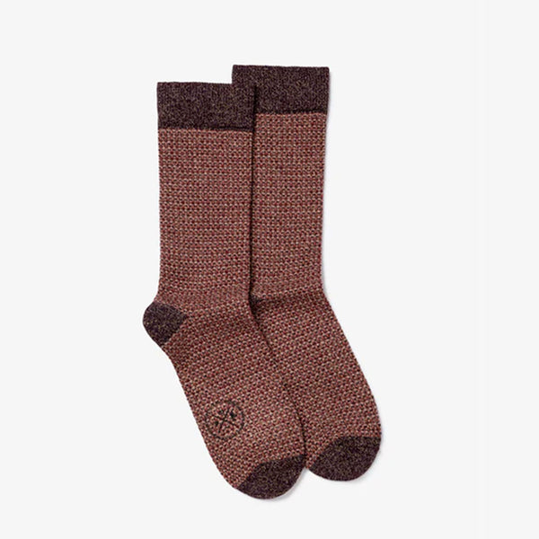 Royalties - Chaussettes Honey - Aubergine