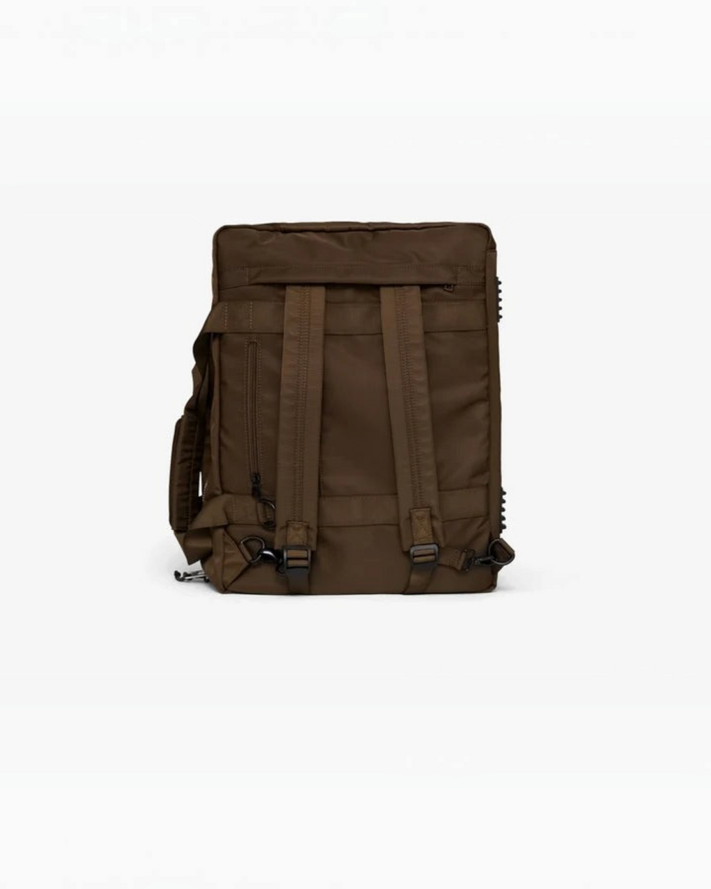 Sac de voyage Merci Paris AY Studios 35L marron en nylon recyclé avec bretelles escamotables et design scandinave