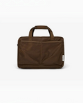 Sac de voyage Merci Paris AY Studios 35L marron en nylon recyclé avec poche filet frontale et poignées robustes