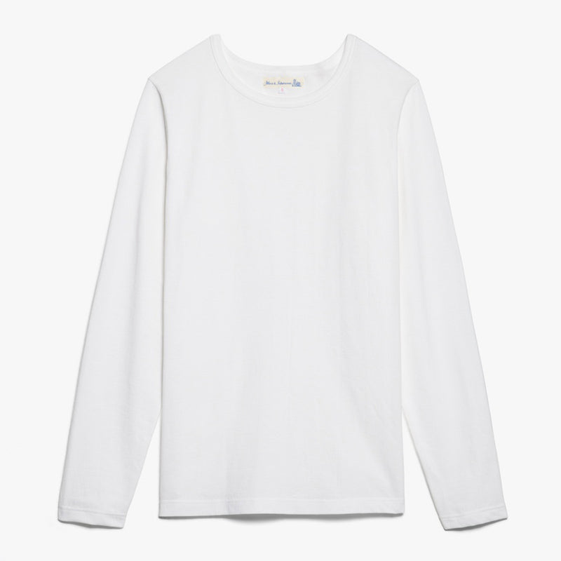 Merz b. Schwanen - T-Shirt Classic Fit 1950 Long - Blanc
