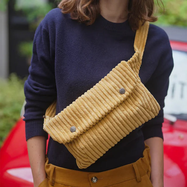 SIXSŒURS - Sac Banane XL - Ocre