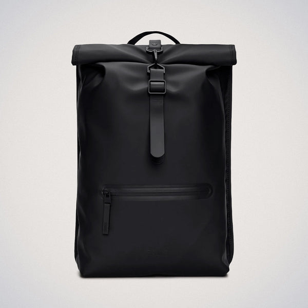 Rains - Sac à dos Rolltop Rucksack - Noir