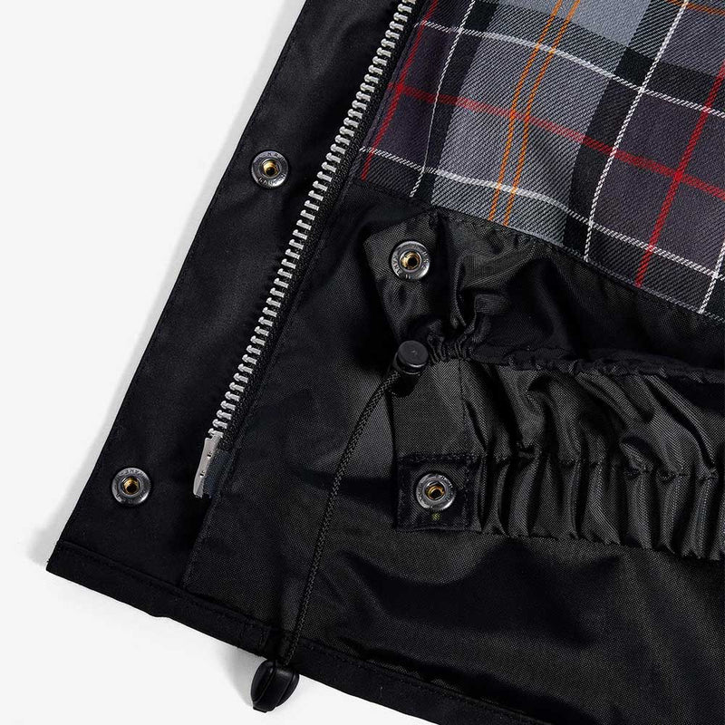 Barbour - Veste Transport Wax - Noir