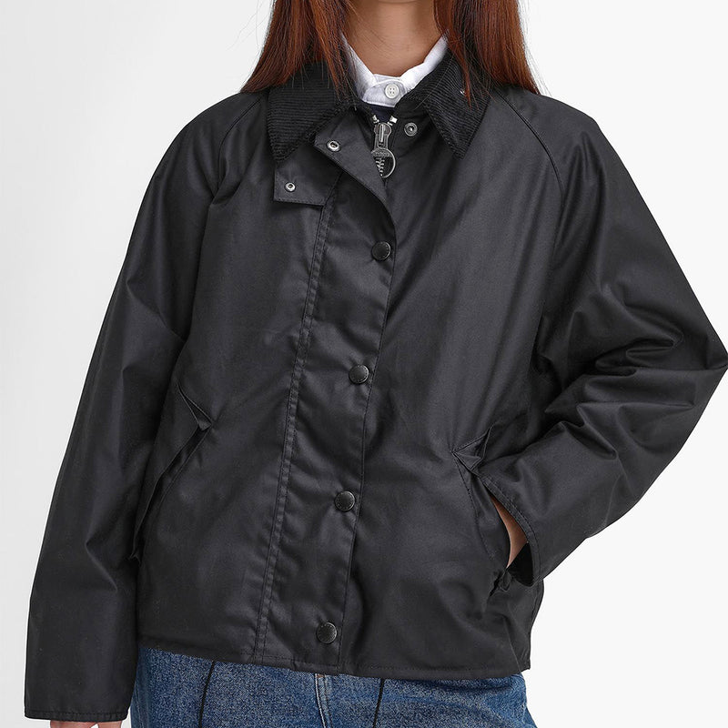 Barbour - Veste Transport Wax - Noir