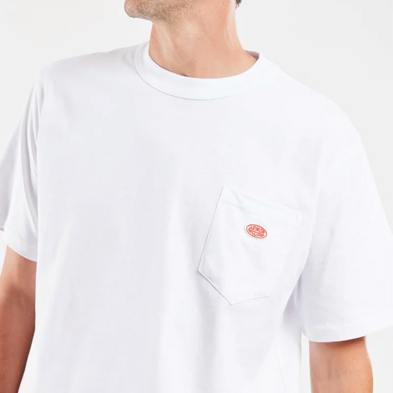 Armorlux - T-shirt Héritage avec poche - Blanc