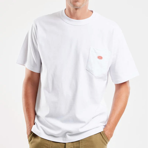 Armorlux - T-shirt Héritage avec poche - Blanc