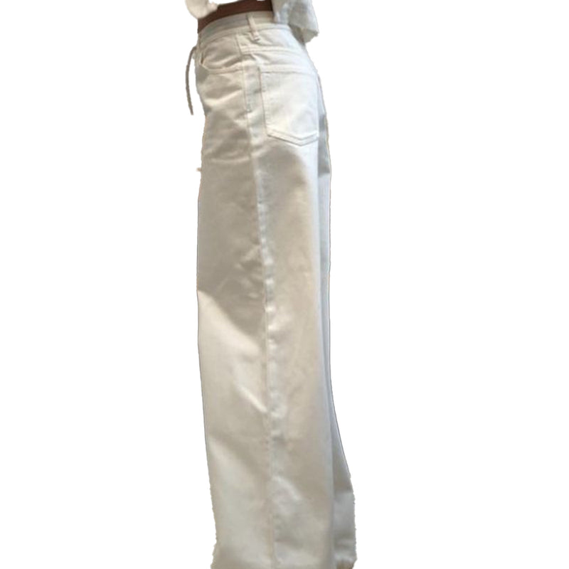 Happy Haus - Pantalon Oversize - Blanc