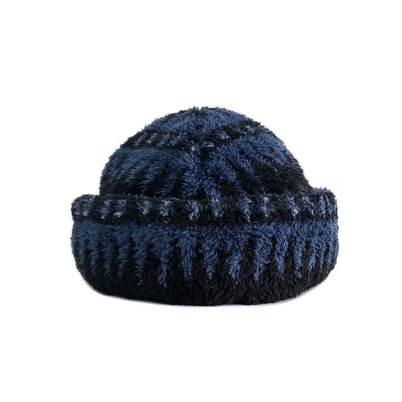 câbleami - Bonnet Jacquard - Bleu