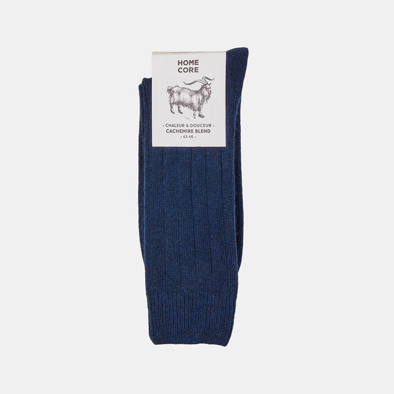 Homecore - Chaussettes Cachemire - Bleu