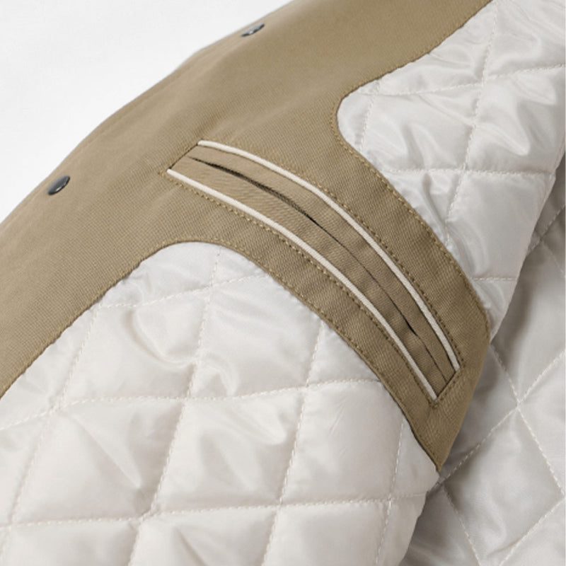 Frizmworks - Veste Varsity - Beige