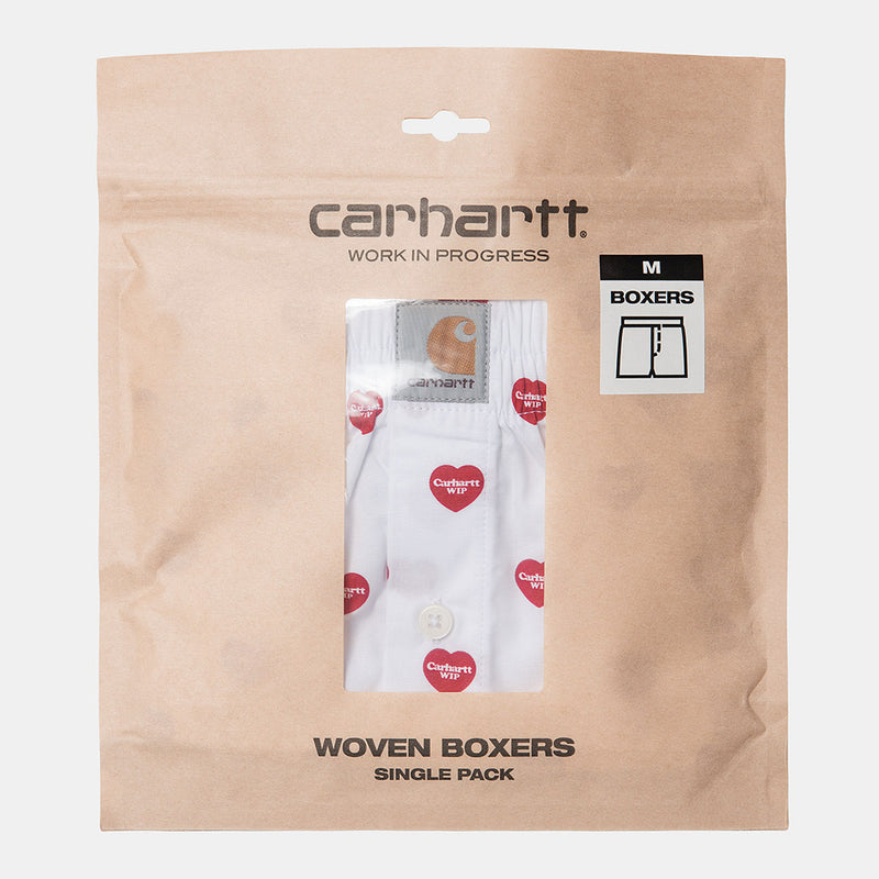 Carhartt Wip - Boxer Heart - Blanc