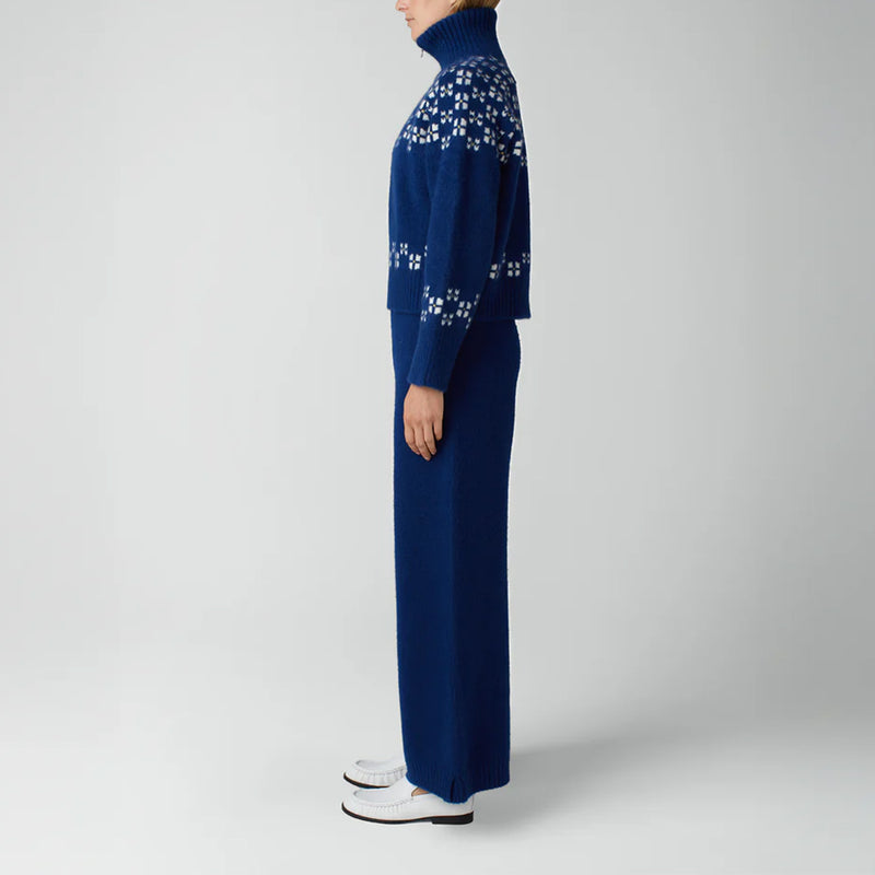Calle Del Mar - Cardigan Winter Fair Isle - Demi zip