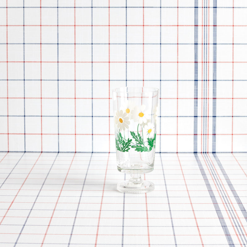 Verre à pied - Marguerites
