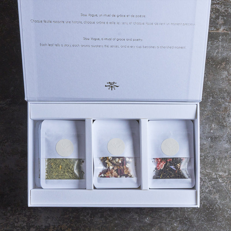 Coffret thés et infusions - Collection précieuse - Slow Vogue