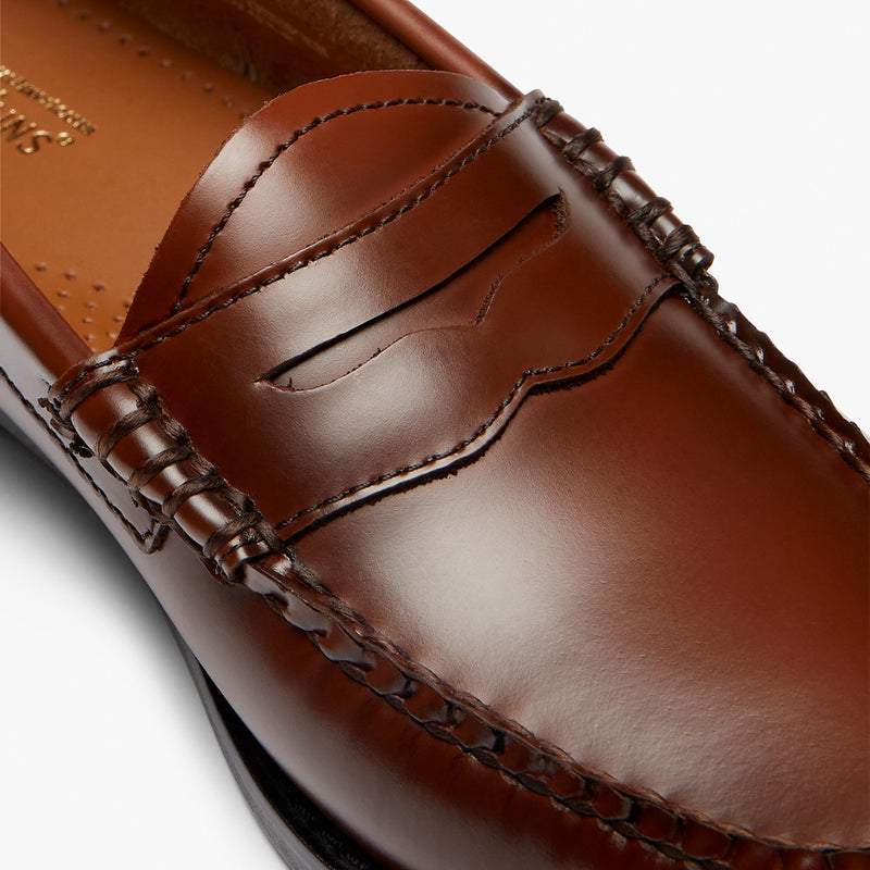 GH Bass - Mocassins Weejuns Penny - Cognac