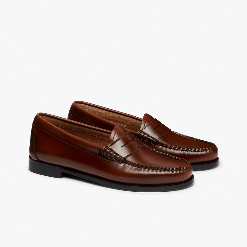 GH Bass - Mocassins Weejuns Penny - Cognac