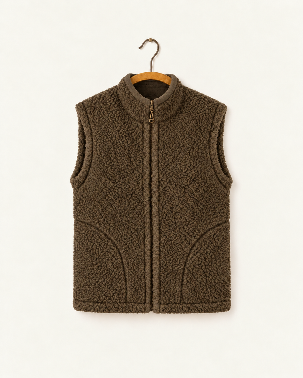 Coldbreaker - Gilet Walker - Kaki – vue de face sur cintre