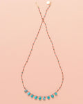 Ivarene - 9 Drops Necklace - Turquoise
