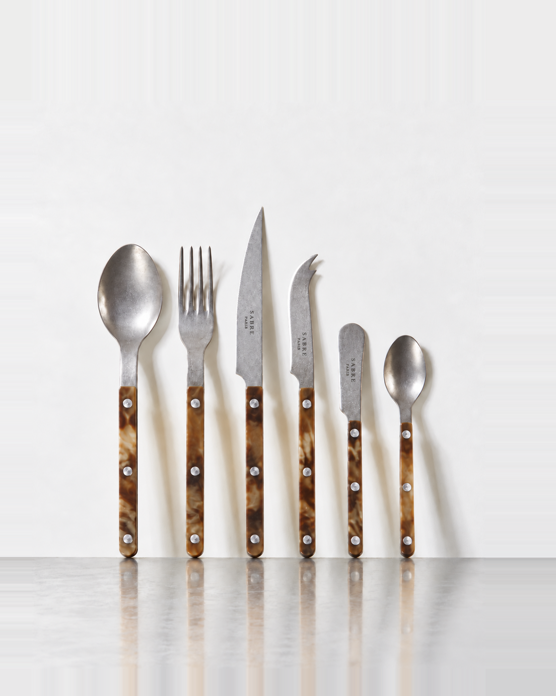 Couverts Bistrot buff – marquage Sabre Paris