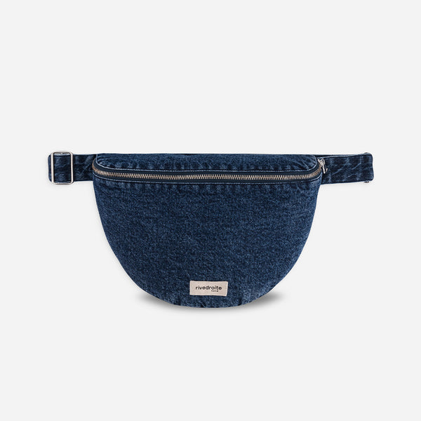 Rivedroite - Sac banane Custine - Aged Denim