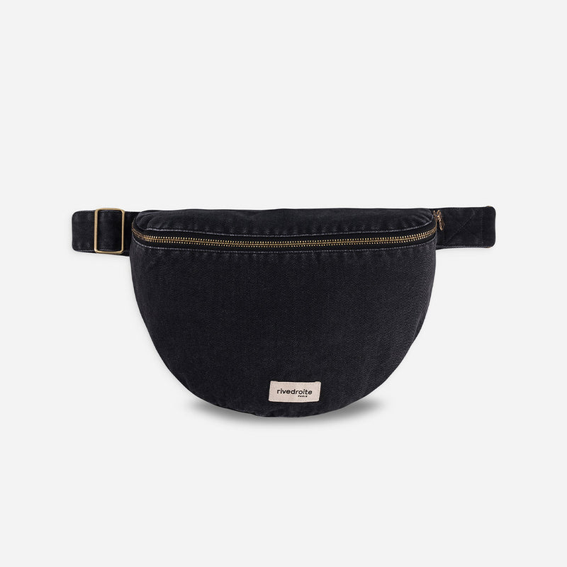 Rivedroite - Sac banane Custine - Smokey Black